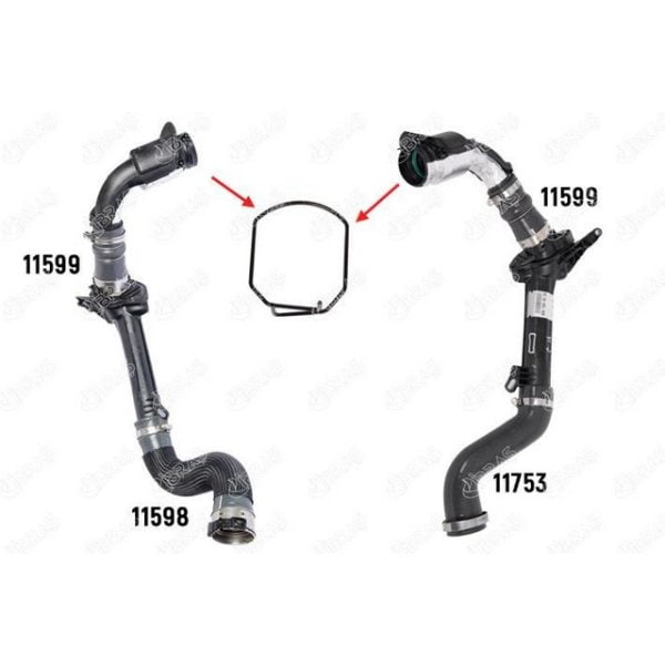 Turbo Boru Segmanı Megane III Fluence K9K 1.5 Dcı Renault Fluence IBR-11485 8200687468