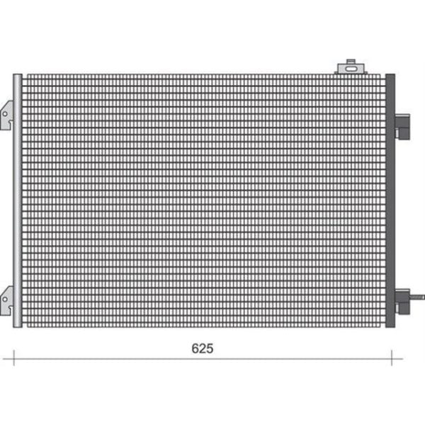 Klima Radyatörü Clıo II 01> 1.5 Dcı Symbol 08> 1.5 Renault Clio KLE-050ABC070 8200245598