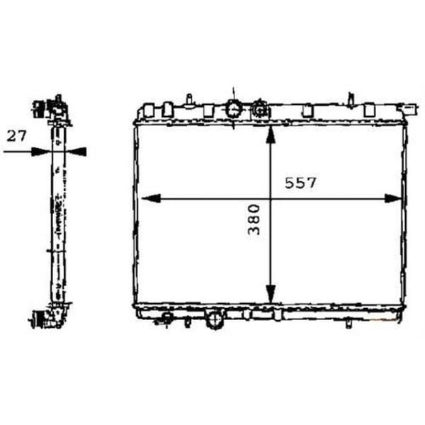 Su Radyatörü 206 98> 1.1I 1.4 Hdı 1.4I 1.4 16V 1.6I 1.6 1.9D 2. 206 206 + Te3 09> 206 1.6 Tu5Jp4 1.4 8V Tu3Jp 206 1.4 206 00>08 307 00> 1.4 1.6 1.4 2.0 Mt 307 1.4 1.4 307  1.4 1.4 2.0 2.0 Partner 02> Berlıngo Peugeot 206 KLE-2040011AB 1330.53