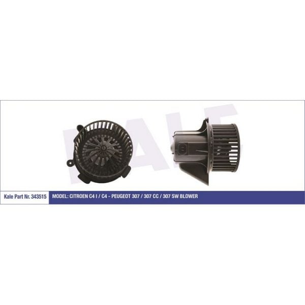 Kalorifer Motoru P307 (01-08) C4 (04-10) Otomatık Klımalı 12V Peugeot 307 KLE-343515 6441.S6