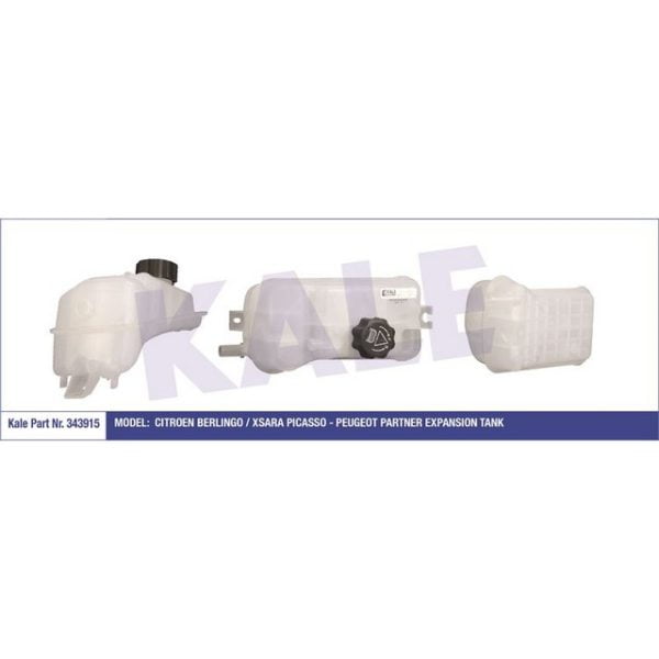 Radyatör Yedek Su Deposu Partner II Berlıngo 1.6Hdı (05-09) (Kapaklı) Peugeot Partner KLE-343915 1323.CE