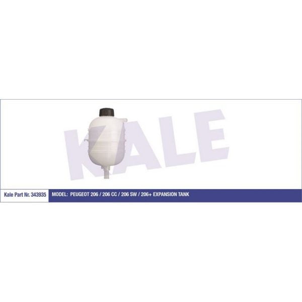Radyatör Yedek Su Deposu 206 1.4 8V 1.6 16V 1.4 (00+) 206+ T3E Plus 1.4 (10+) (Kapaklı) Peugeot 206 KLE-343935 1307.LQ
