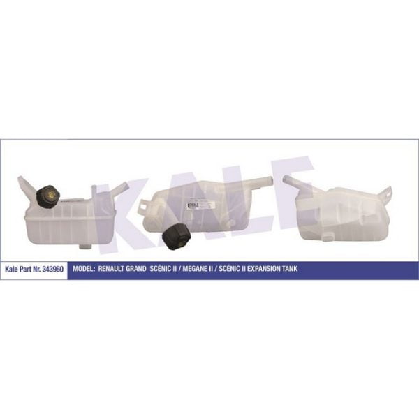 Radyatör Yedek Su Deposu Megane II Scenıc Kapaklı Renault Megane KLE-343960 7701474499