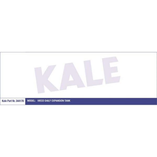 Radyatör Yedek Su Deposu Boxer III-Jumper III C81C96C110 2.2Hdı Euro5 3.0Hdı 175Ps Ducato 3.0Jtd (Kapaklı) Fiat Ducato KLE-344170 1323.KJ