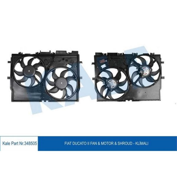 Fan Motoru Boxer III Jumper Peugeot Boxer KLE-348505 1358012080