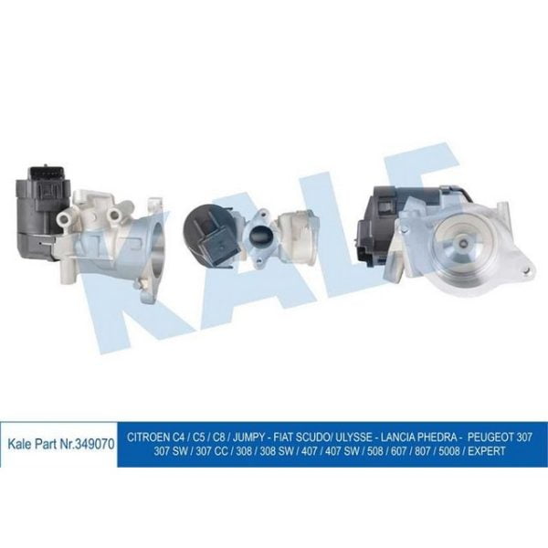 Egr Valfi C4 C5 C8 Jumpy - Fıat Scudo Ulysse Lancıa Phedra Peugeot 307 307 Sw 307 Cc 308 308 407 407 508 607 807 5008 Expert Peugeot 308 KLE-349070 1618.31