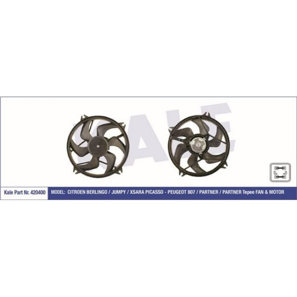 Fan Motoru 807 Partner II Ym Berlıngo 98>05 Jumpy Xsara Pıcasso 1.6 Hdı Dv6Ted4 Peugeot Partner KLE-420400 1253.C8