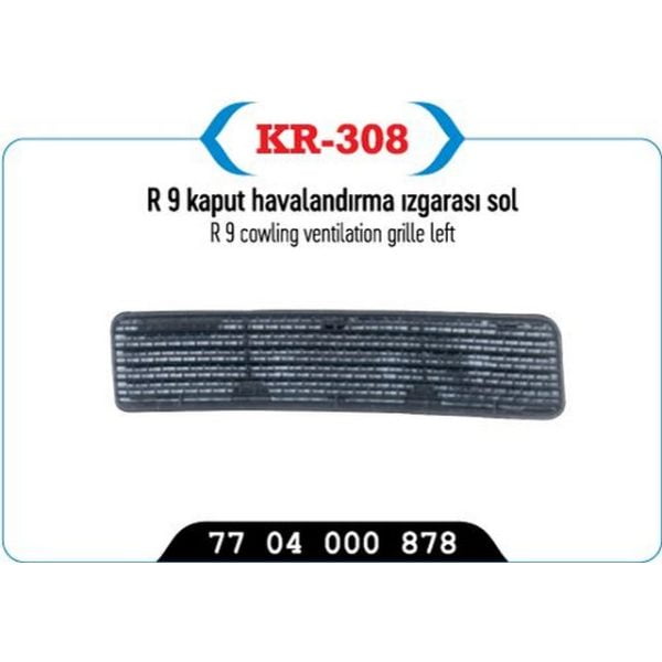 Kaput Havalandırma Izgarası Sol R11 R9 Renault R9 KYP-KR-308 7704000878