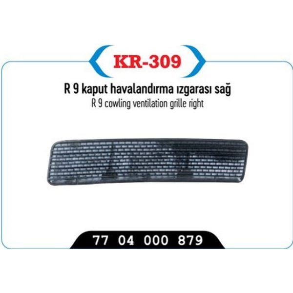 Kaput Havalandırma Izgarası Sağ R11 R9 Renault R9 KYP-KR-309 7704000879