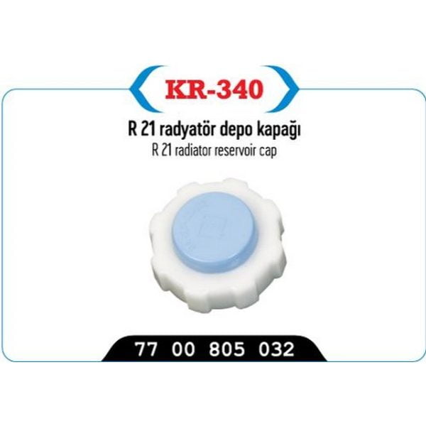 Radyatör Yedek Su Depo Kapağı Express R19 R21 Renault R19 KYP-KR-340 7700805032