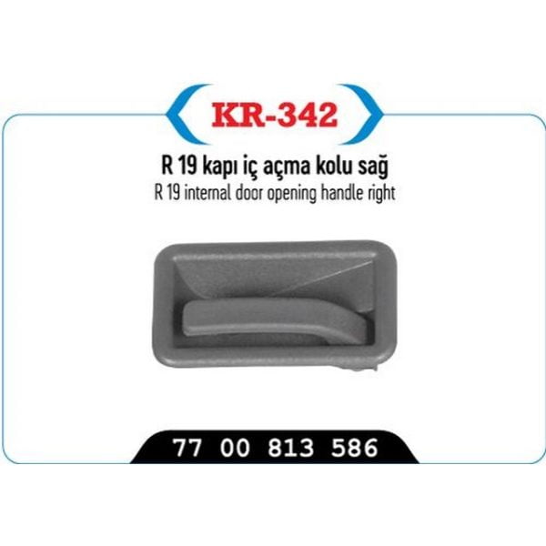 Kapı İç Açma Kolu Sağ R19 Renault R19 KYP-KR-342 7700813586