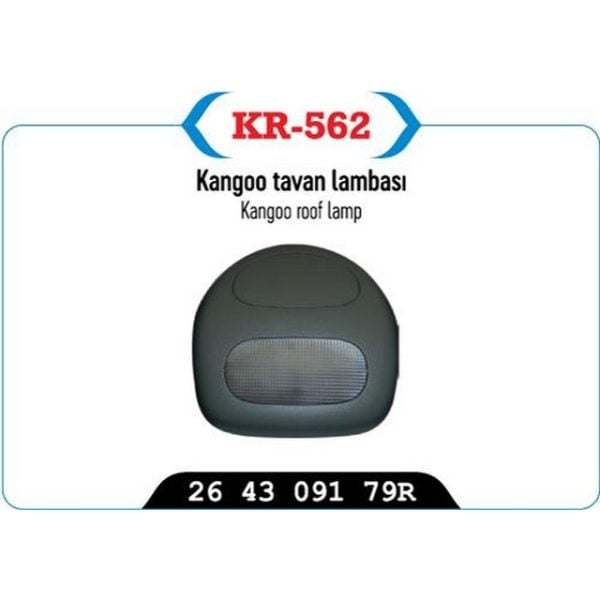 Tavan Lambası Kangoo Komple Renault Kangoo KYP-KR-562 264309179R