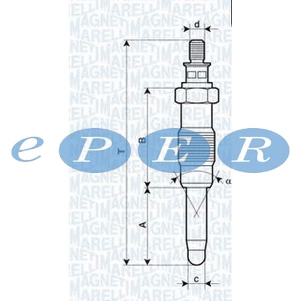Isıtma Kızdırma Bujisi Dizel Boxer Partner Em Berlıngo C15 Jumper Jumpy Master R19 R21 R25 R9 Dızel Trafıc Ducato Xud7-9 Dj5-T Peugeot Boxer MRL-060900060606 5960.G7