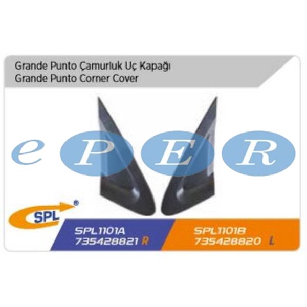 Çamurluk Ucu Sol Grande Punto Fiat Punto SDS-SPL1101B 735428820
