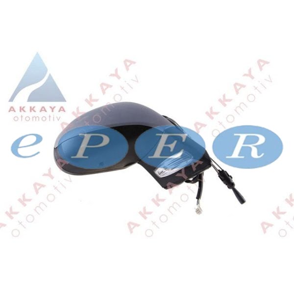 Dış Dikiz Aynası Sağ Mekanik 207 06> Sensörlü Sinyalli Astarlı Peugeot 207 SPJ-E-2098 8149.ZF