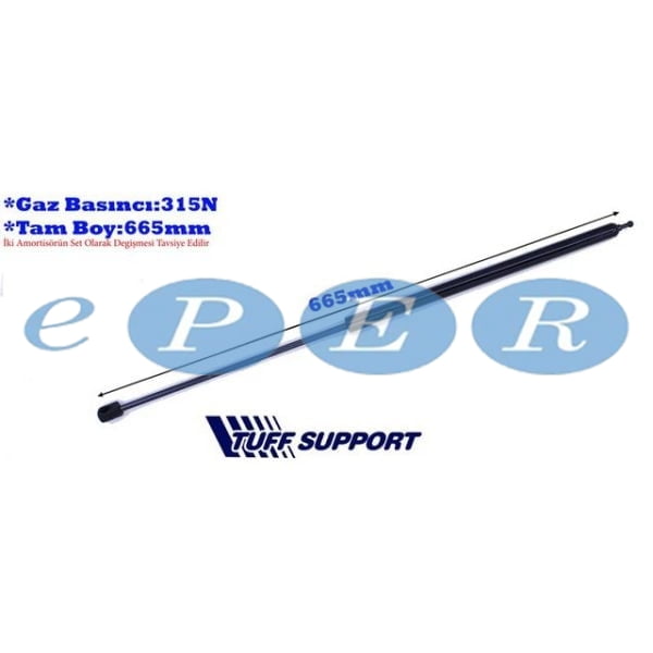 Kaput Amortısörü Renault Megane III Renault Megane TUF-610608 654710003R