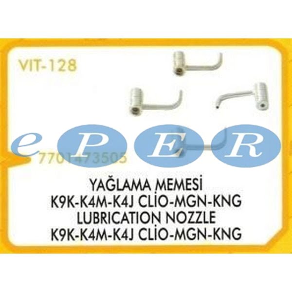 Yağlama Memesi Sağ K9K K4M Renault Clio VIT-128R 7701473505